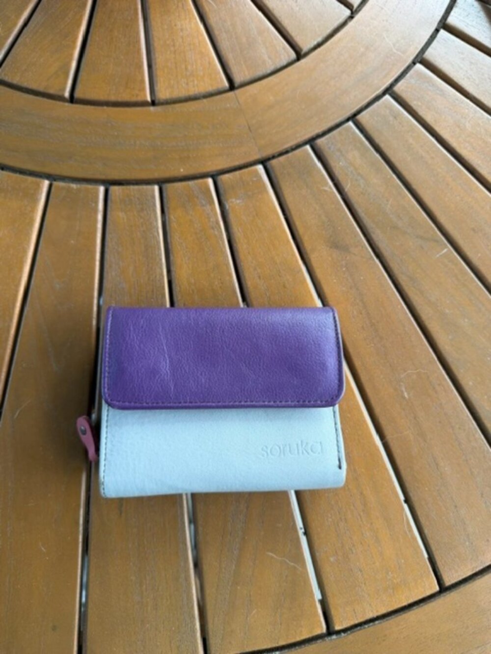Soruka tri-fold wallet